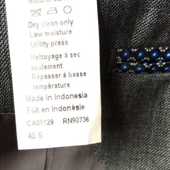 CLAIBORNE men’s white trousers 34/30 - Picture 8 of 14